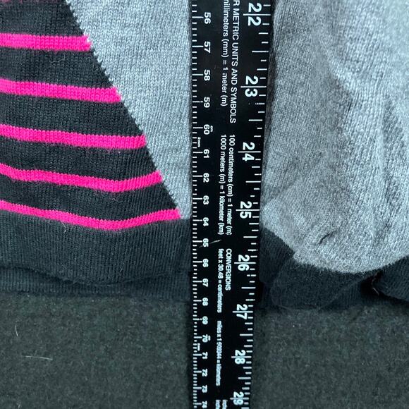 Zenergy by Chicos Womens Sweater Multicolored Cowl Neck Cashmere Blend 2 (L) - Picture 7 of 10